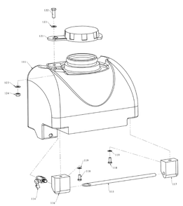 Part Location Diagram of 700589 Murray Pipe Holder, Rh